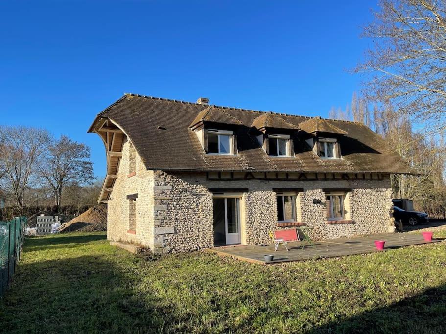 Maison Ancienne Vallee De L'Eure Villa Hardencourt-Cocherel Екстериор снимка